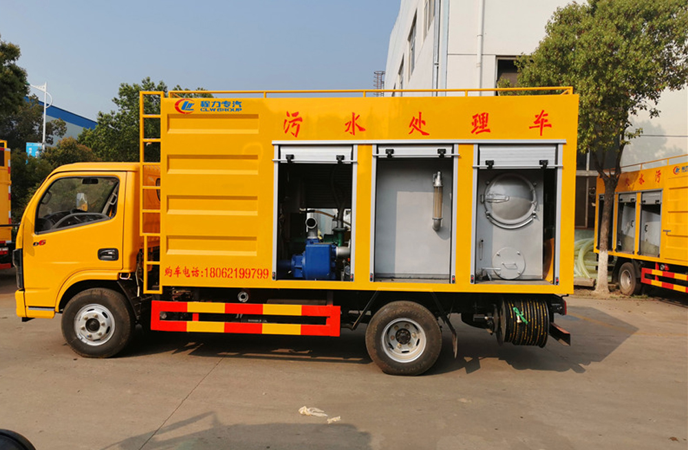 九江污水分离车