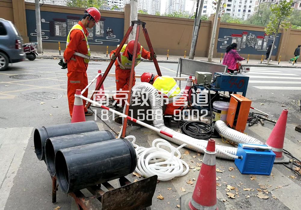 378九江顶管置换管道